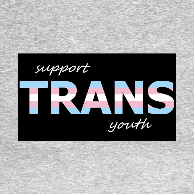 Support Trans Youth by VibraColor